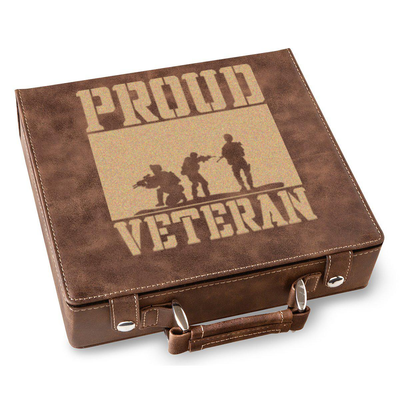 Proud Veteran Poker Gift Set