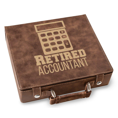 Retired Accountant Poker Gift Set