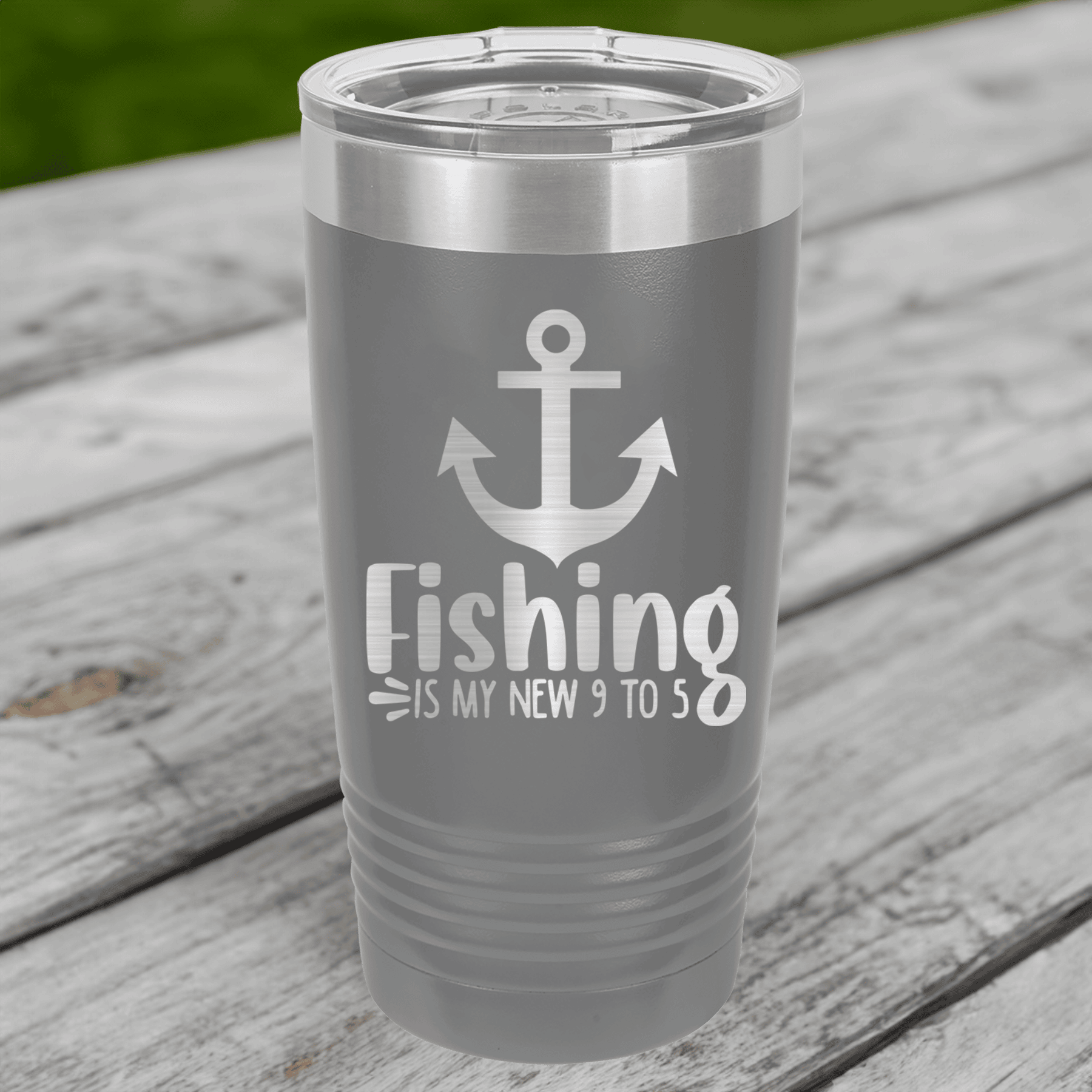 Retired And Gone Fishing Tumbler