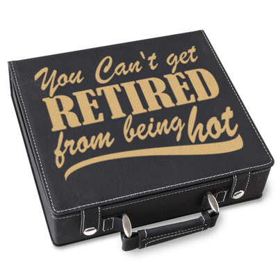 Retired But Still Hot Poker Gift Set