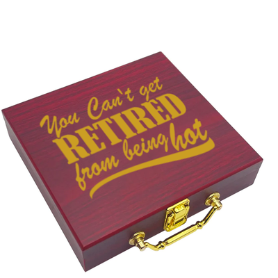 Retired But Still Hot Poker Gift Set