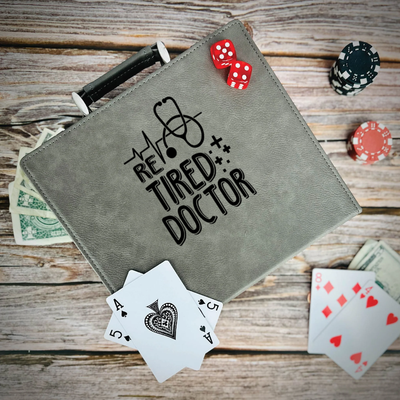 Retired Doctor Poker Gift Set