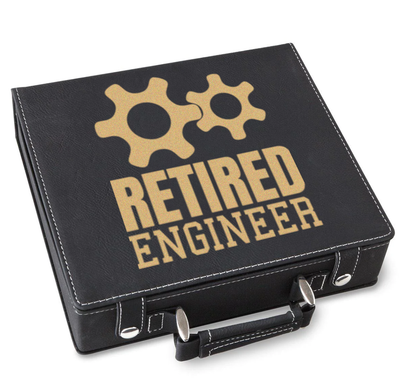 Retired Engineer Poker Gift Set