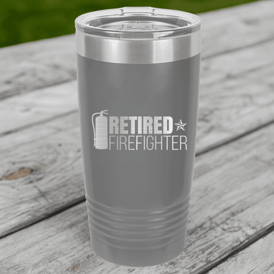 Retired Firefighter Tumbler