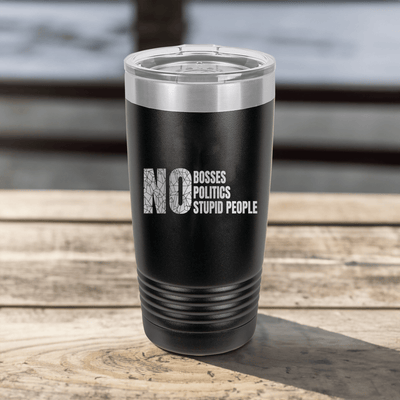 Retired From Stupidity Tumbler