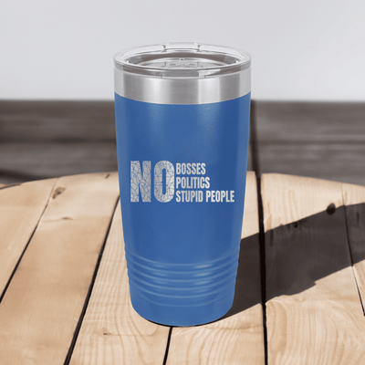 Retired From Stupidity Tumbler
