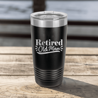 Retired Old Man Tumbler