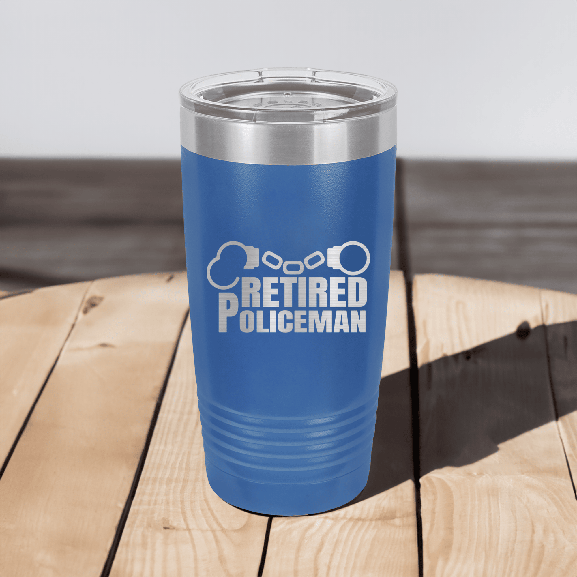 Retired Policeman Tumbler