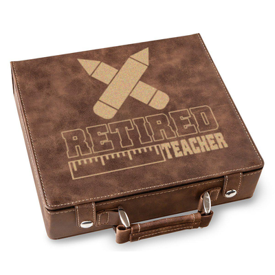 Retired Teacher Poker Gift Set