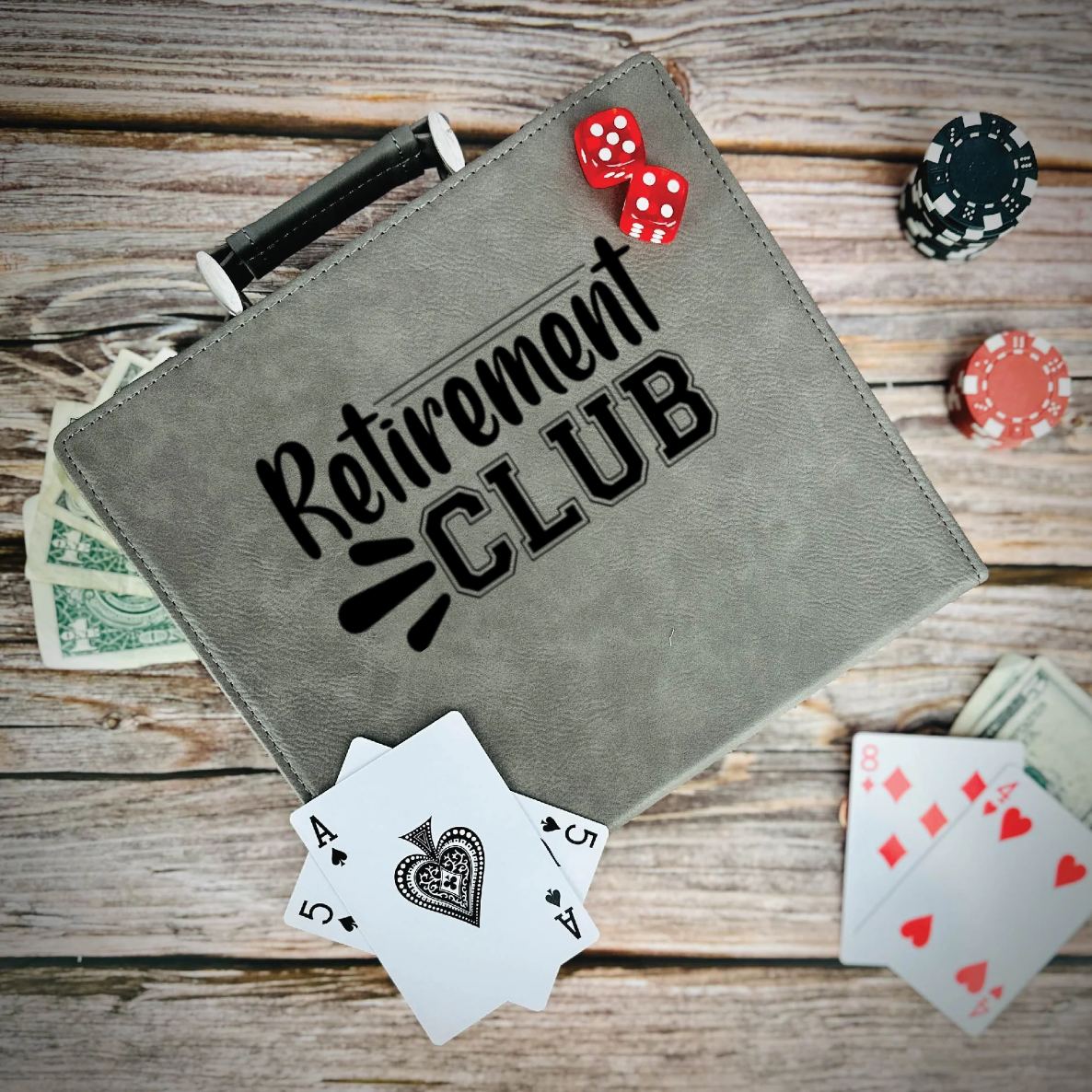 Retirement Club Poker Gift Set