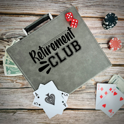 Retirement Club Poker Gift Set