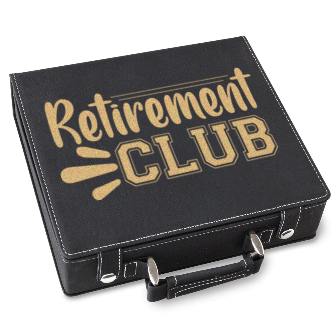 Retirement Club Poker Gift Set