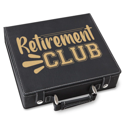 Retirement Club Poker Gift Set