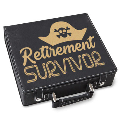 Retirement Survivor Poker Gift Set