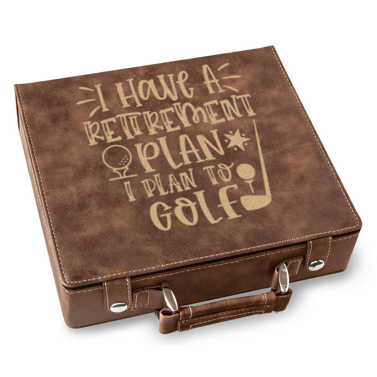 Retiring To The Course Poker Gift Set