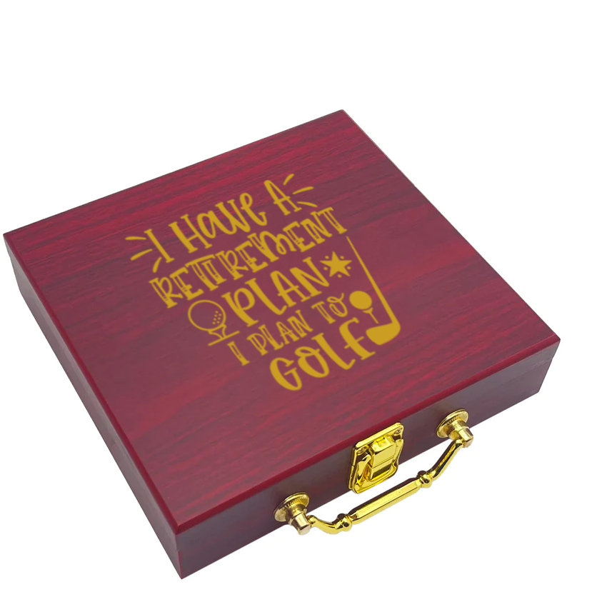 Retiring To The Course Poker Gift Set