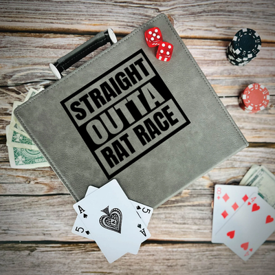 Straight Outta Rat Race Poker Gift Set