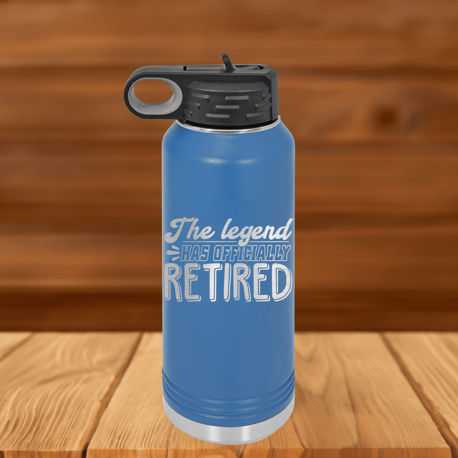 The Legend Has Retired 32 oz Water Bottle