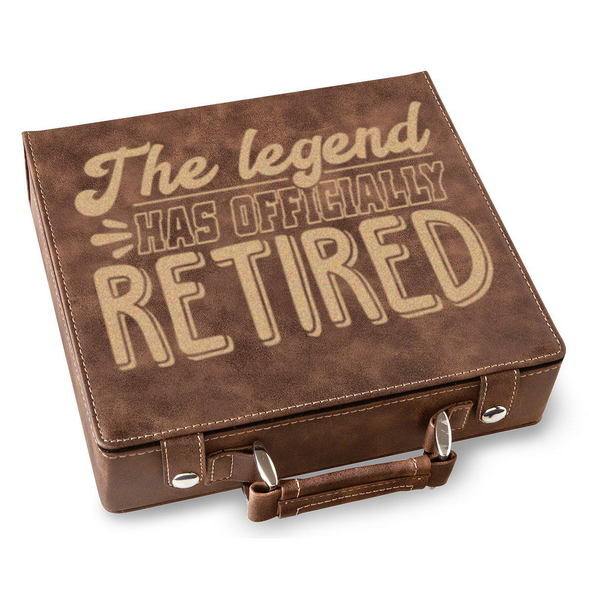 The Legend Has Retired Poker Gift Set