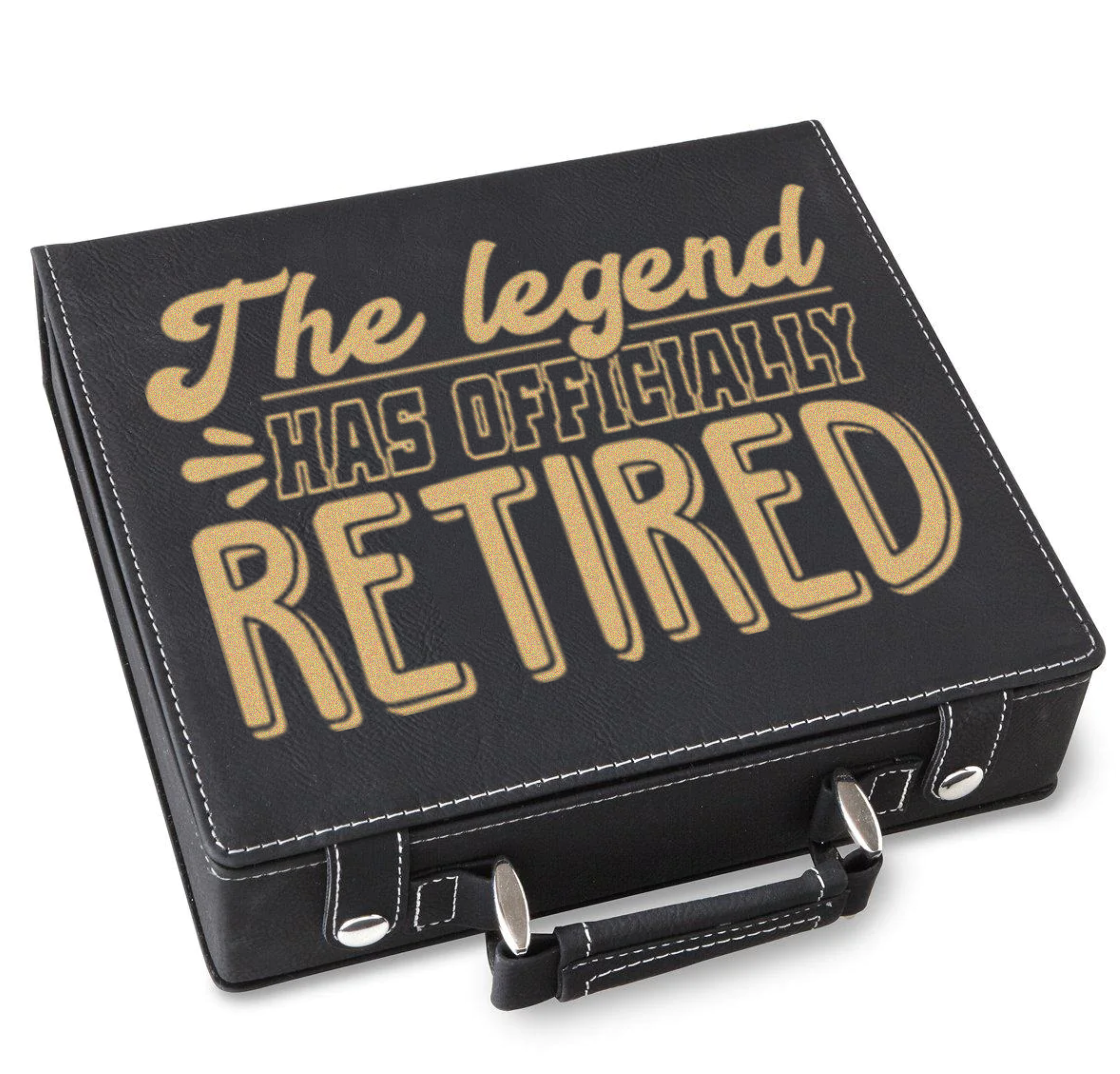 The Legend Has Retired Poker Gift Set
