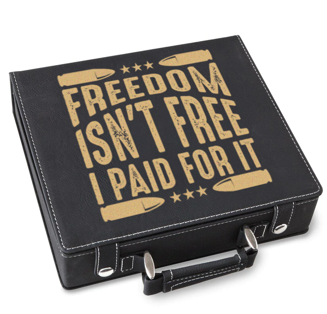 The Price Of Freedom Poker Gift Set