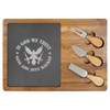 This Is My Backup Wood Slate Serving Tray