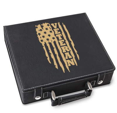 Torn Flag Poker Gift Set