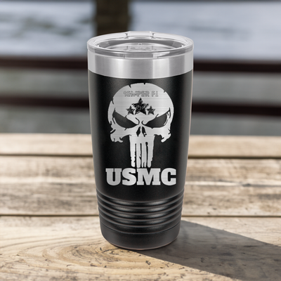 USMC Skull Tumbler