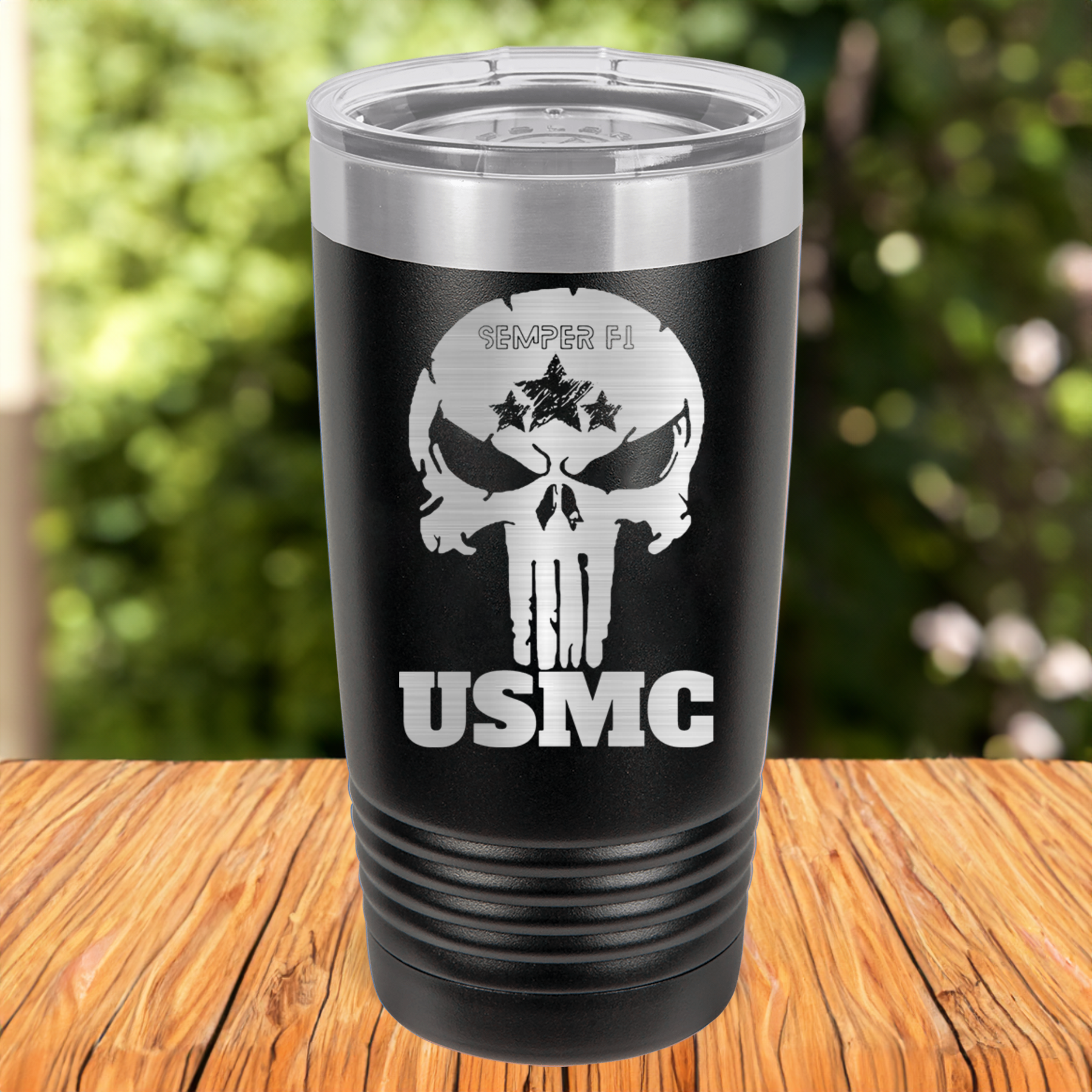 USMC Skull Tumbler