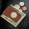 Bar - Leather Magnetic Money Clip