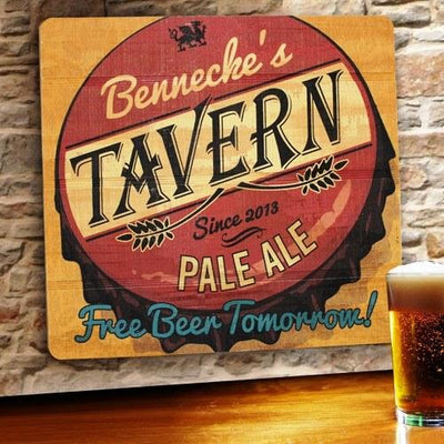 Bar - Tavern Beer Man Cave Sign