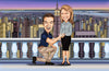 Engagement Proposal Caricature