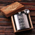 Groomsmen Flasks - Flask in a Casket