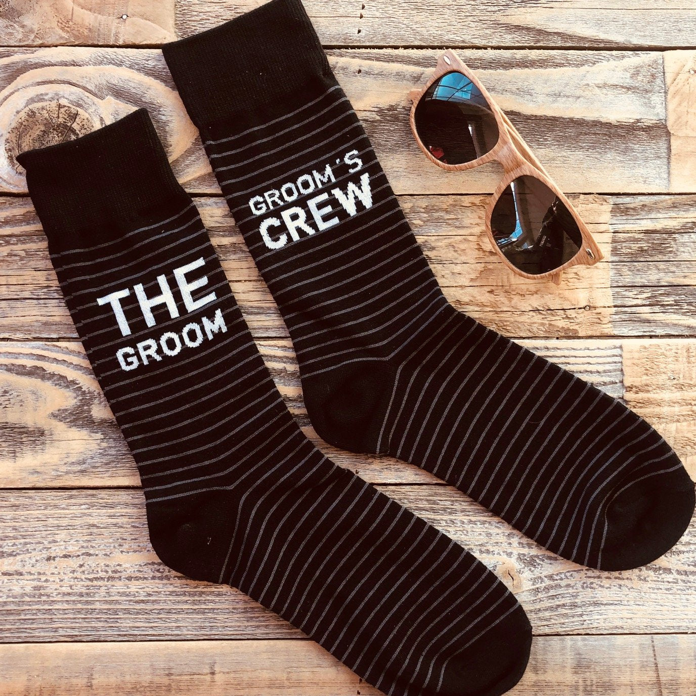 Grooms Crew Socks