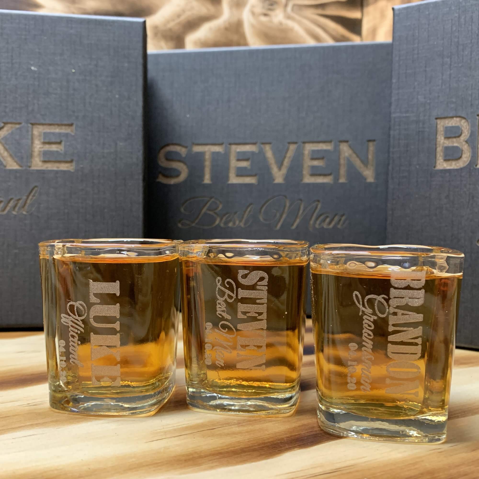 Groomsmen Shot Glass