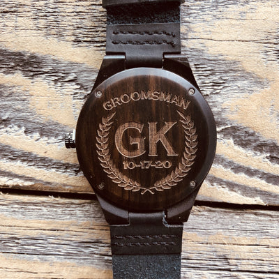 Groomsmen Watch Back